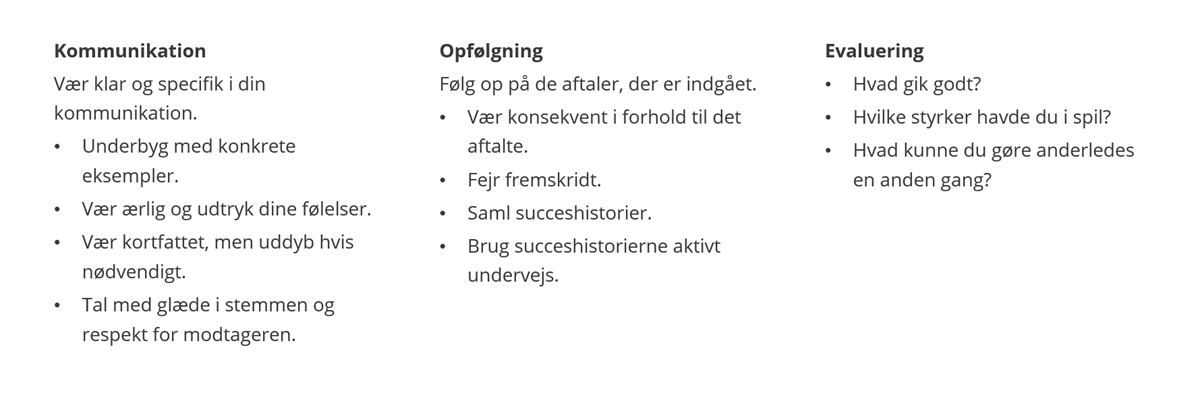 Kunsten at give feedback